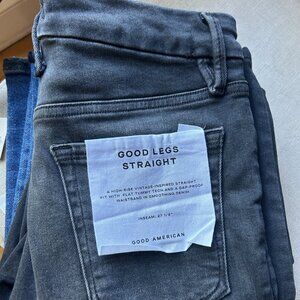 Good American NWT Good Legs Straight Always Fits
